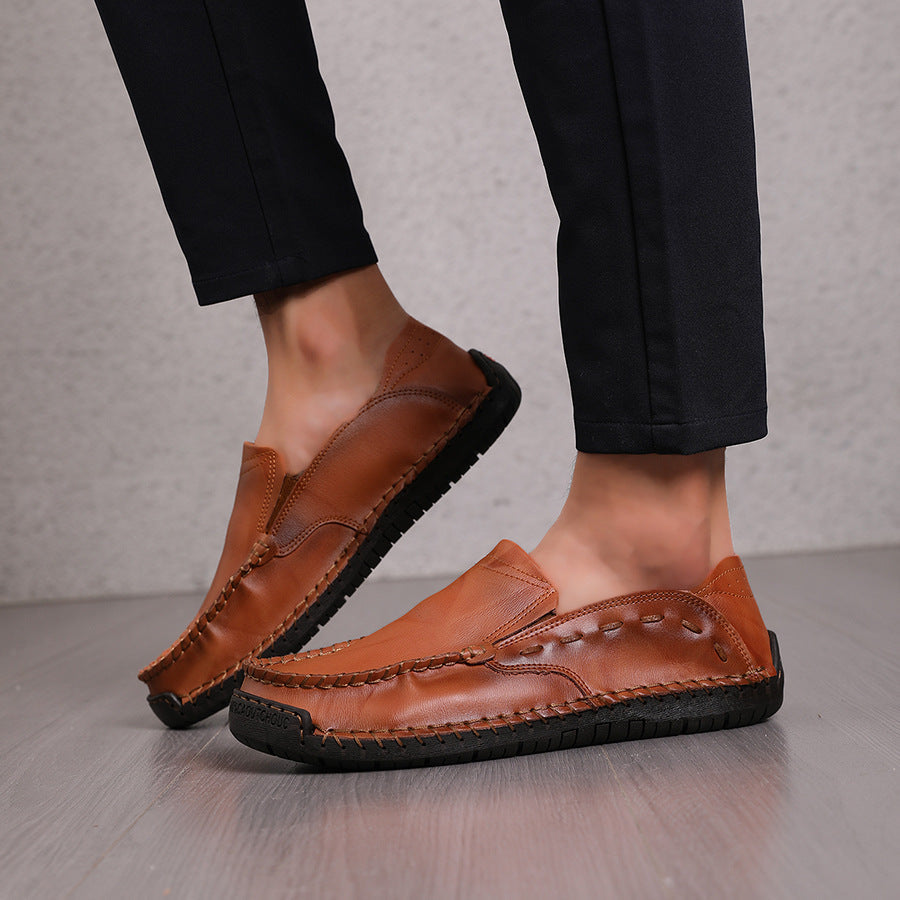 Men’s Lightweight Leather Loafers for Everyday Comfort and Style