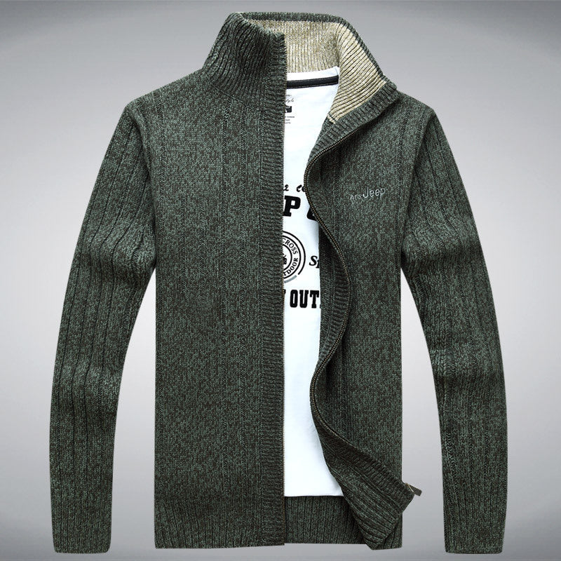 Mens Oversized loose sweater cardigan Jacket