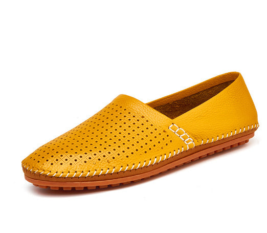 Mens Rubber Sole Comfortable Loafers | Driving Casual Shoes
