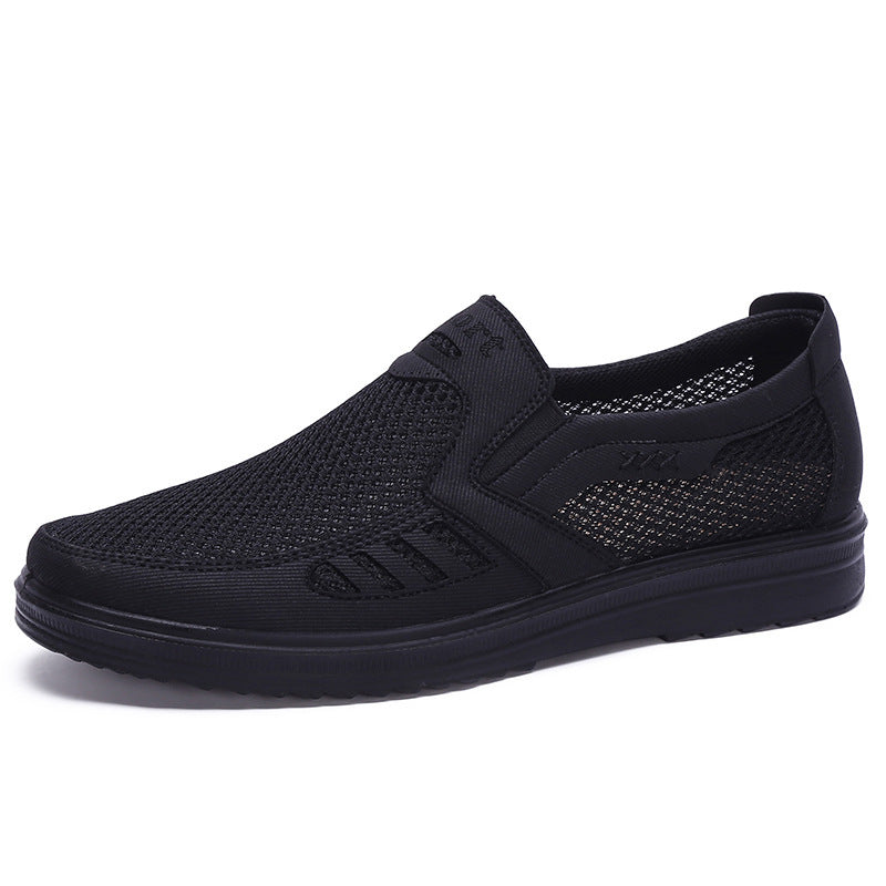 Mens Casual Slip-on Shoes | Lightweight casual soft sole senior dad shoes