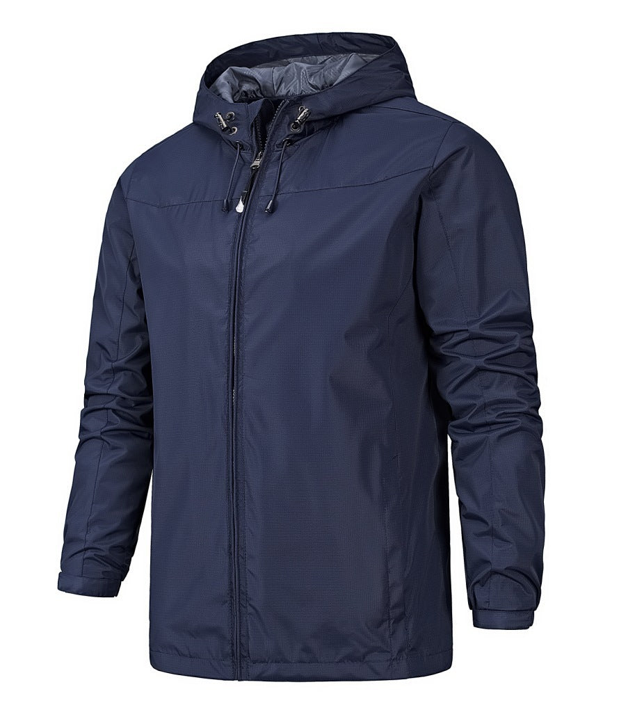 Mens Outdoor Windproof And Waterproof All Season Mountaineering Jacket