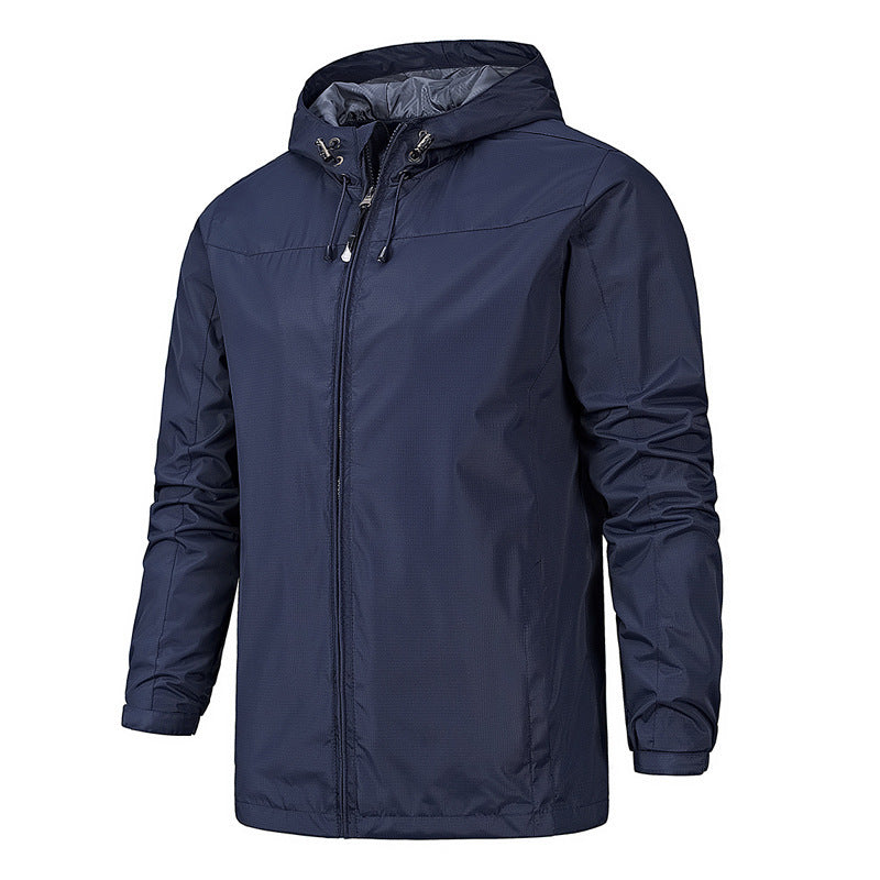 Mens Outdoor Windproof And Waterproof All Season Mountaineering Jacket
