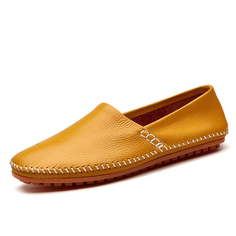 Mens Rubber Sole Comfortable Loafers | Driving Casual Shoes