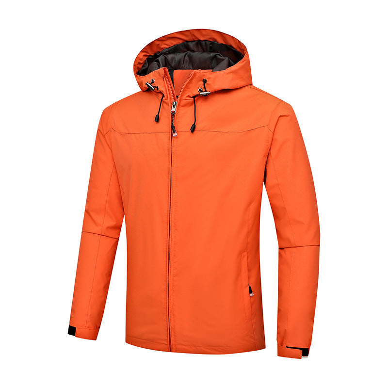 Mens Outdoor Windproof And Waterproof All Season Mountaineering Jacket
