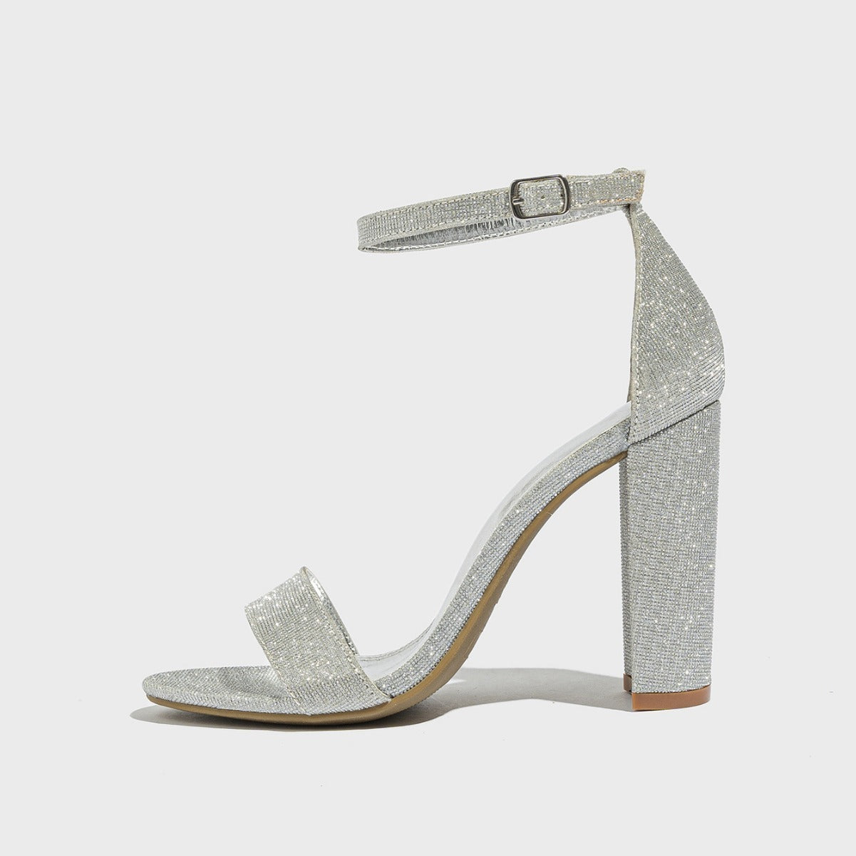 Womens Chunky Heel Sandals | European And American Style High Heel Classy Shoes