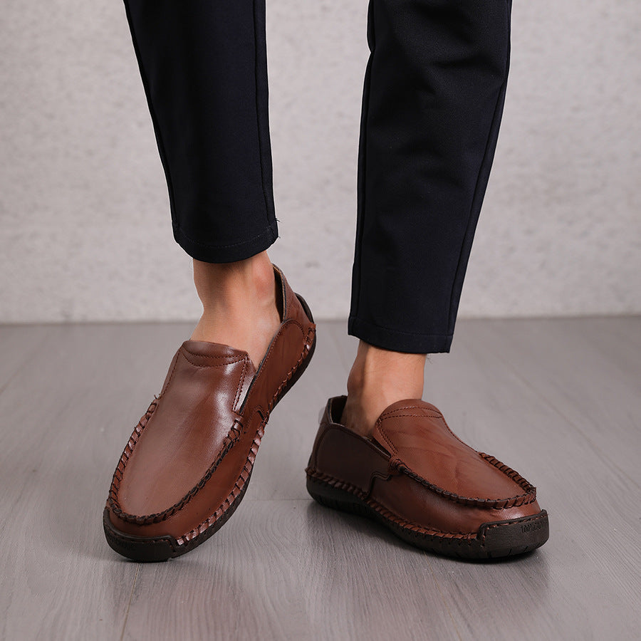 Men’s Lightweight Leather Loafers for Everyday Comfort and Style