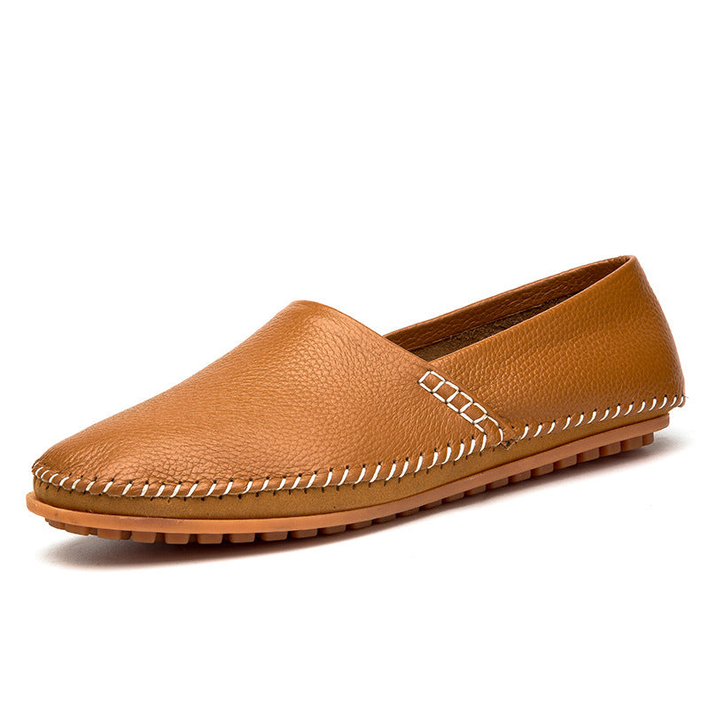 Mens Rubber Sole Comfortable Loafers | Driving Casual Shoes