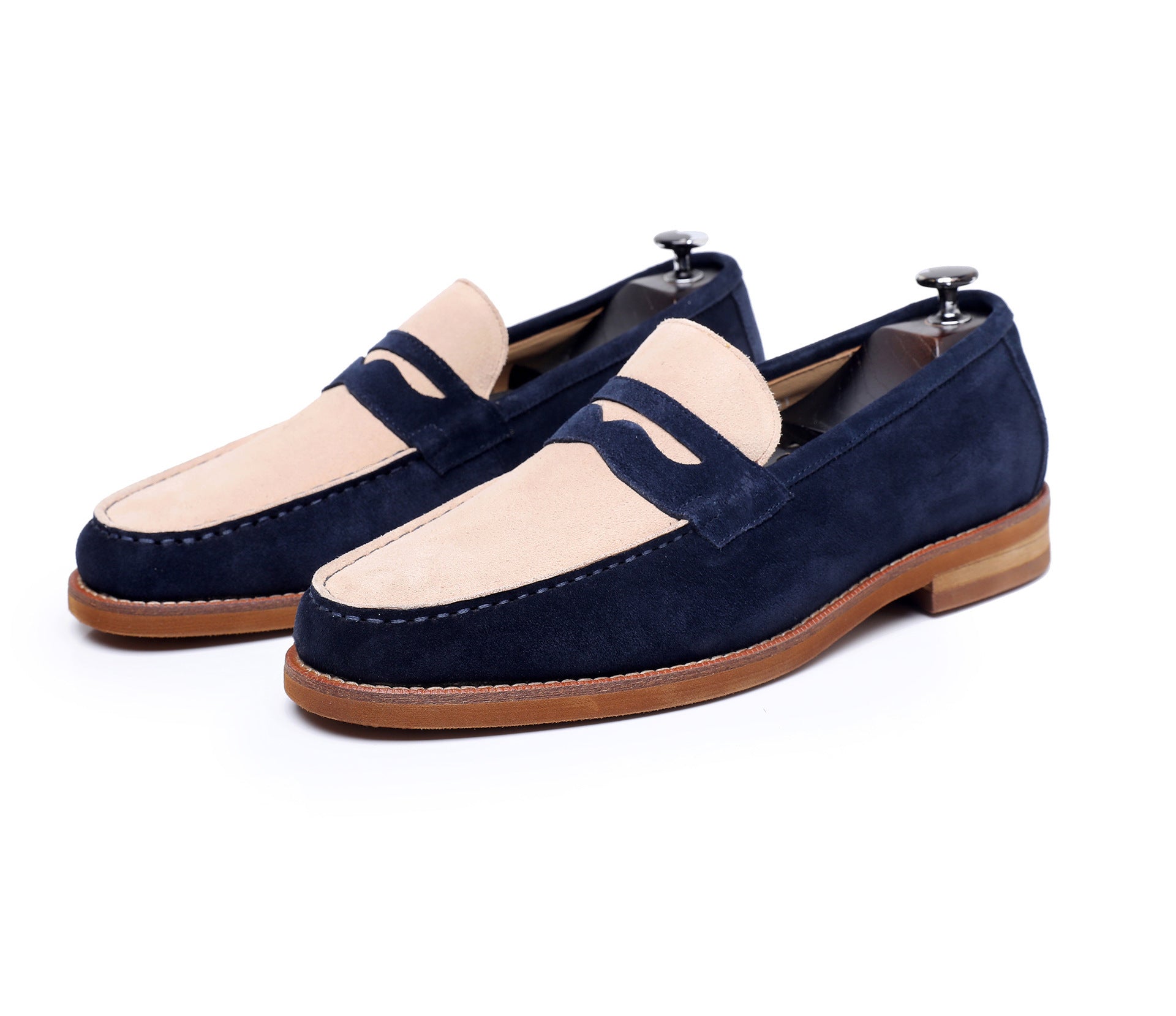 Men’s Handmade Retro Leather Loafers for Timeless Everyday Style