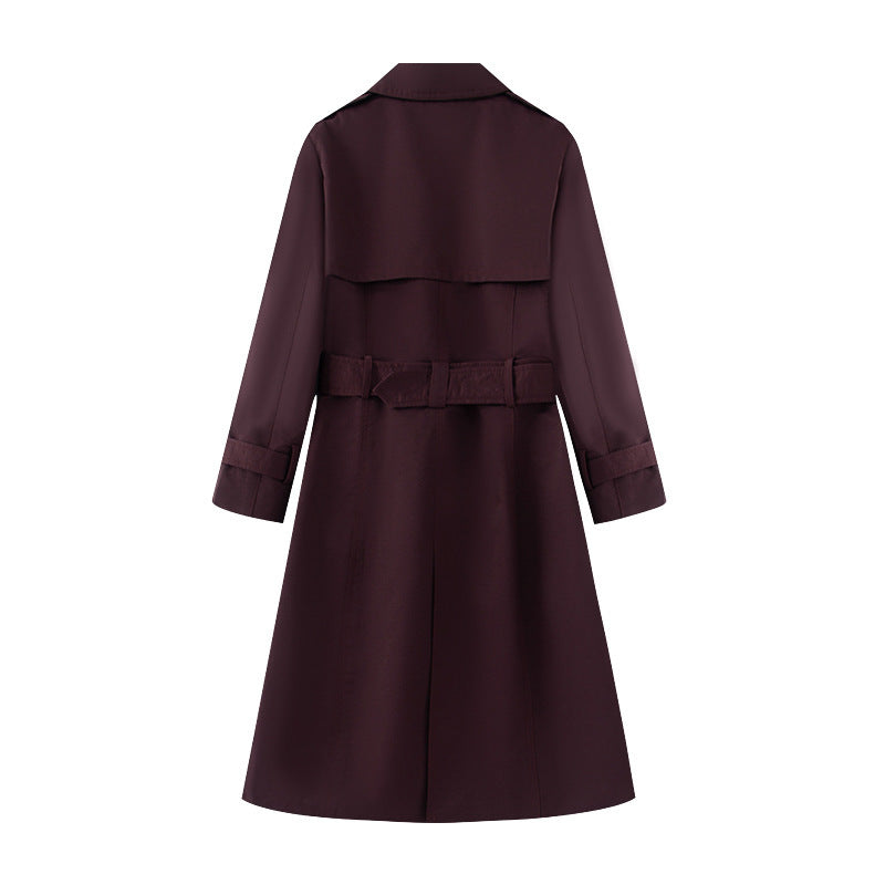 Womens Winter Trench | Mid-length British Trench Coat