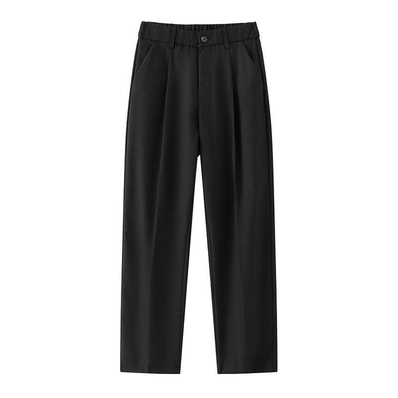 Women’s Versatile Loose Straight Casual Trousers for Everyday Comfort